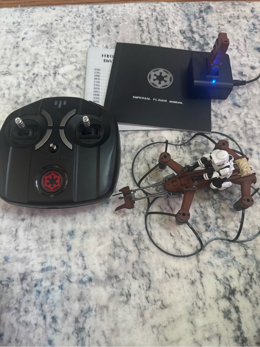Star Wars Propel 74z Micro Speeder Drone with Black Controller
